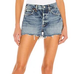 Agolde Parker cut off denim jean shorts 28